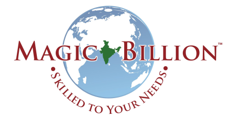 Logo der Rekrutierungs-Agentur Magic Billion - Skilled to your needs